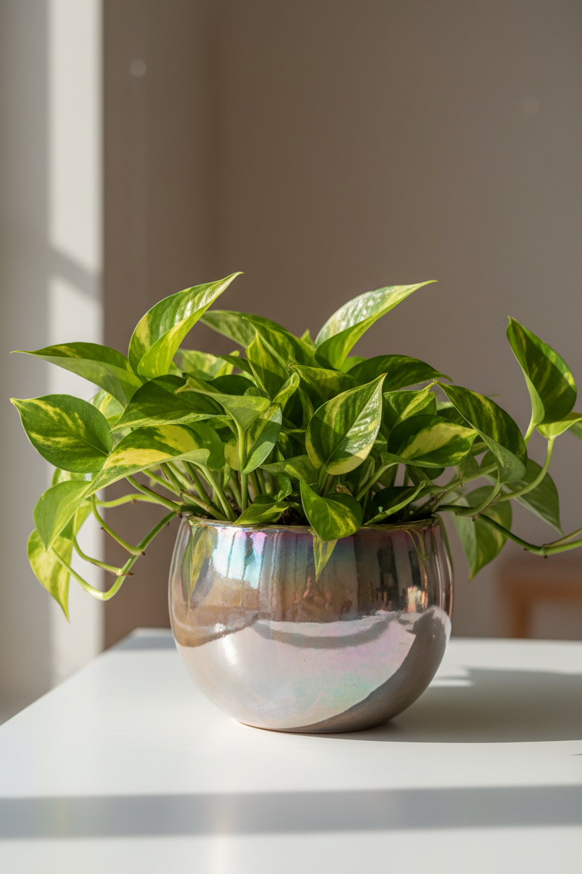 Iridescent Tegan Pot