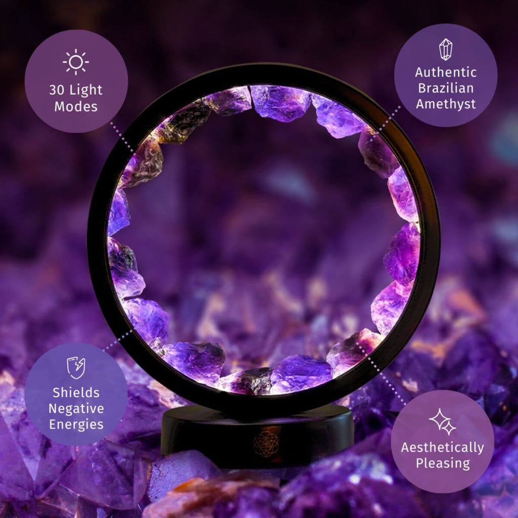 Amethyst Lamp – Transform Your Space & Calm Your Mind