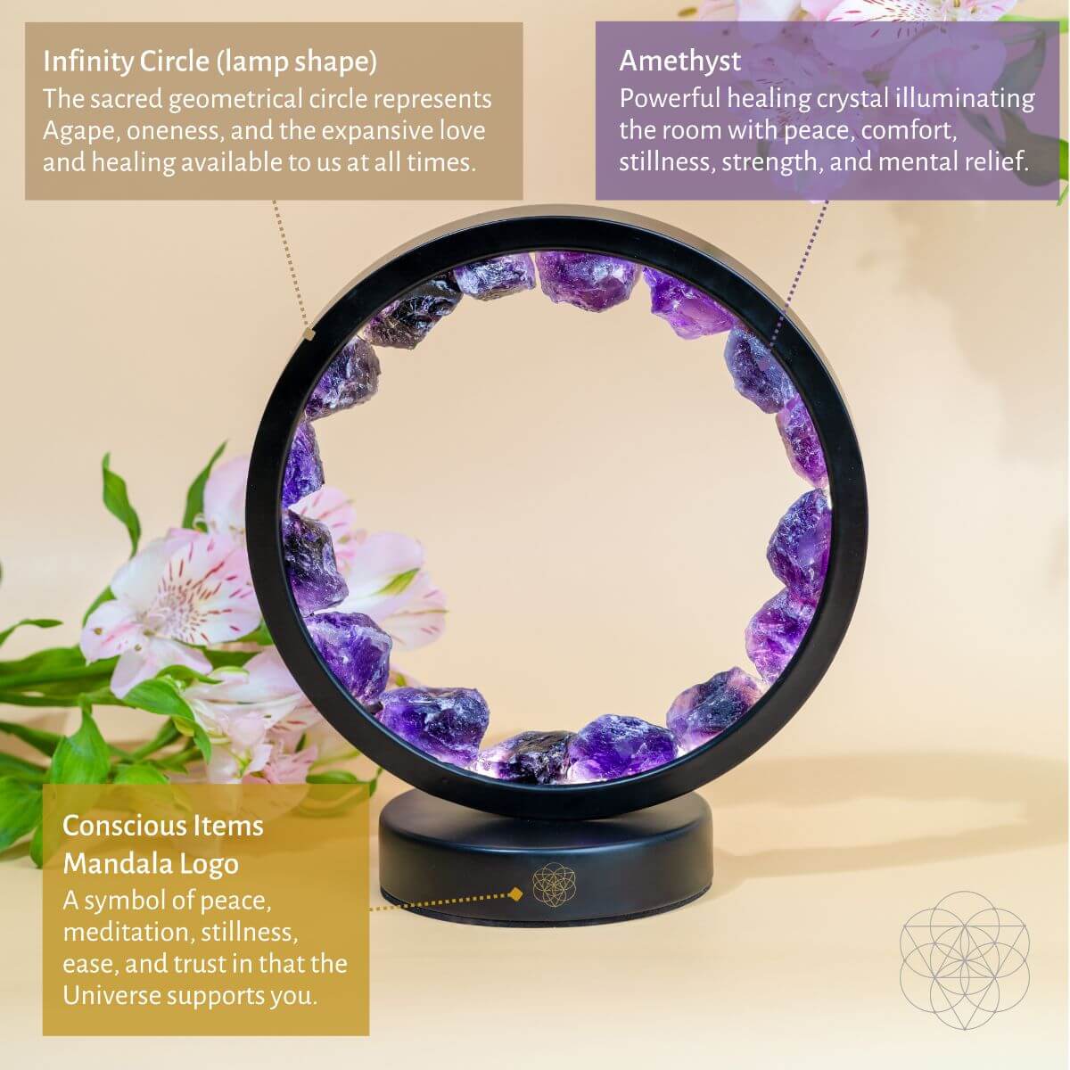 Amethyst Lamp – Transform Your Space & Calm Your Mind