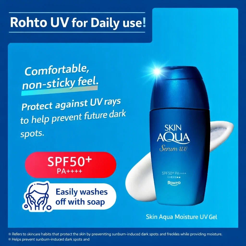 Rohto Skin Aqua Serum UV SPF50+ PA++++